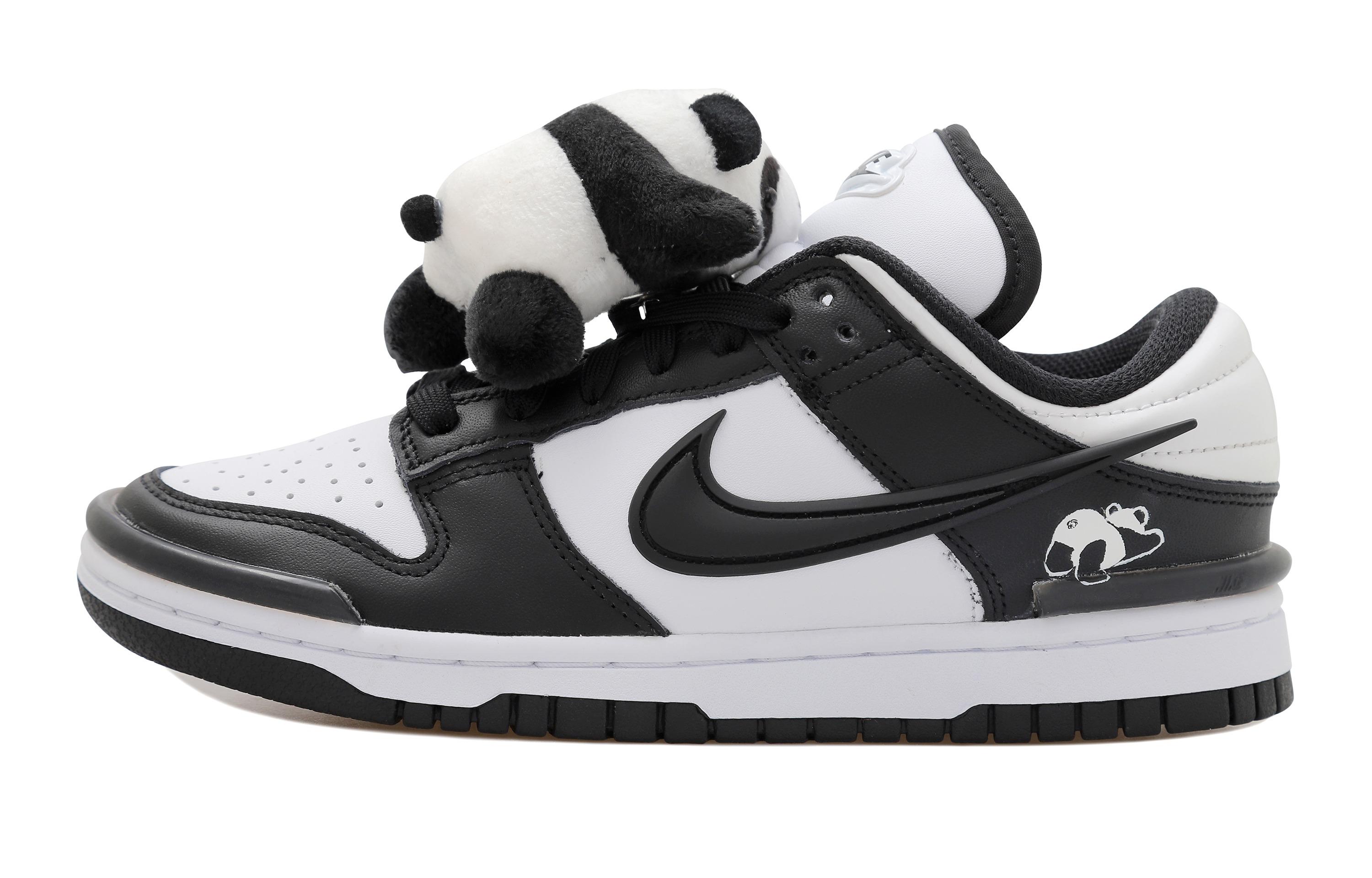 [Custom Shoes] (W) Nike Dunk Low 'Panda Graffiti'