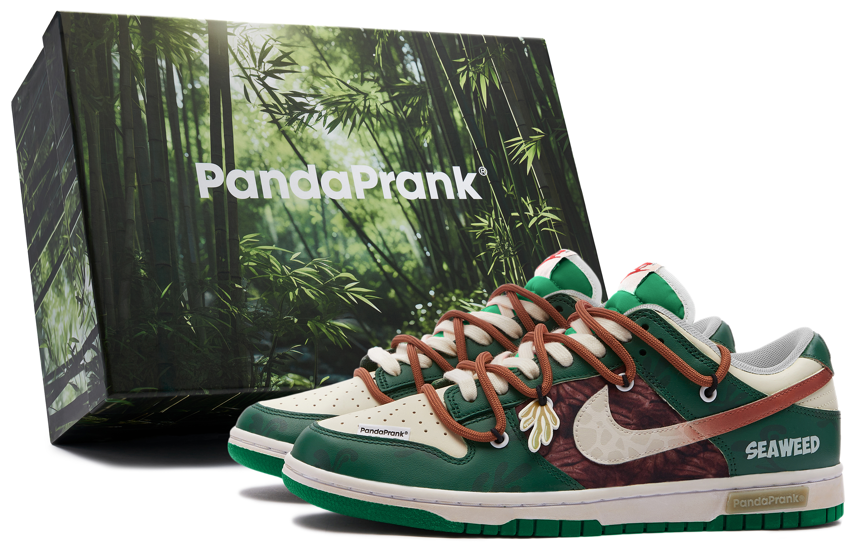 Buy (W) [Zapatillas Personalizadas] Nike Dunk Low 'Panda Travieso Tortuga Oceánica' FD9924-311-478406