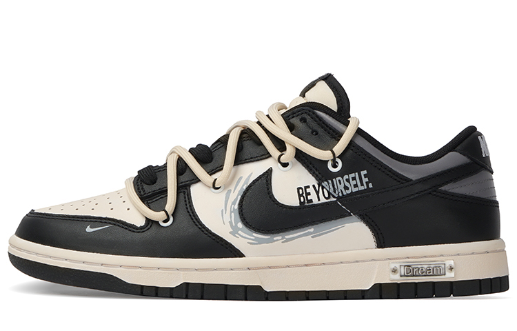 [Custom Shoes] (W) Nike Dunk Low 'Panda Punk Metals Deconstructed'