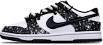 Order 【定制球鞋】Nike Dunk Low 白/黑 解構風 熊貓雪花 特殊鞋盒 低筒 休閒鞋 女款 黑白