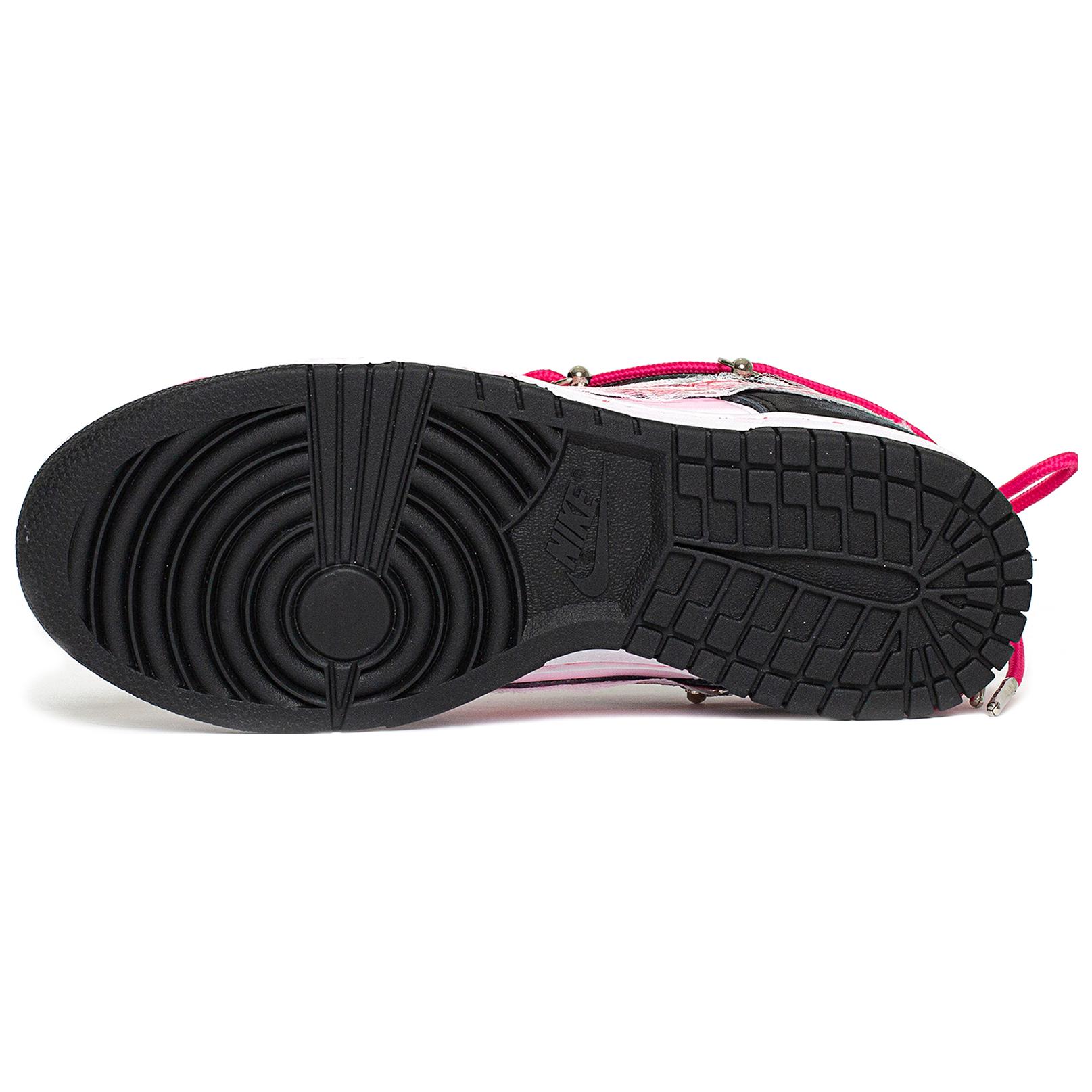 Purchase (W) [定制鞋款] 耐克Dunk Low '熊猫甜辣芭蕾鞋带金属Y2K亚文化' DD1503-101(Team61-芭蕾甜酷少女)