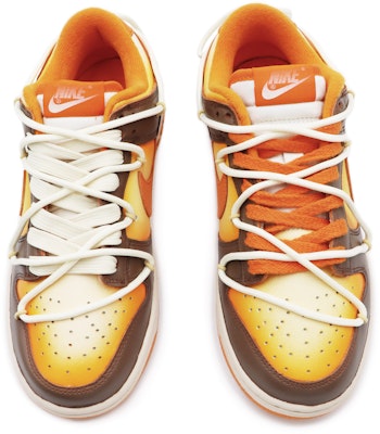 【定製球鞋】Nike Dunk Low 蒸氣木偶 水果系列 椰椰木瓜奶咖 高級 小眾 鴛鴦鞋帶 低筒 板鞋 女款 橘色 Shop 【定製球鞋】Nike Dunk Low 蒸氣木偶 水果系列 椰椰木瓜奶咖 高級 小眾 鴛鴦鞋帶 低筒 板鞋 女款 橘色