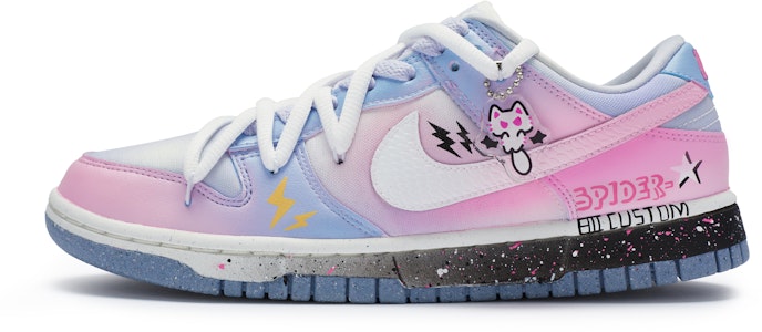 (W) 나이키 덩크 로우 '평행우주 스파이더 먀오' FN0323-400(Team80-女款少女蜘蛛喵白粉蓝) Buy (W) 나이키 덩크 로우 '평행우주 스파이더 먀오' FN0323-400(Team80-女款少女蜘蛛喵白粉蓝)