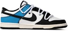 Order (W) 나이키 덩크 로우 '블랙 화이트 블루' (커스텀) DD1503-101(Team拾柒-女款低帮往事随风板鞋)