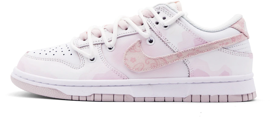 【訂製球鞋】Nike Dunk Low 解構 溫柔 櫻落 百搭 低筒 板鞋 女款 粉白 Buy 【訂製球鞋】Nike Dunk Low 解構 溫柔 櫻落 百搭 低筒 板鞋 女款 粉白