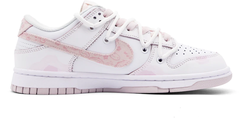 【訂製球鞋】Nike Dunk Low 解構 溫柔 櫻落 百搭 低筒 板鞋 女款 粉白 Order 【訂製球鞋】Nike Dunk Low 解構 溫柔 櫻落 百搭 低筒 板鞋 女款 粉白