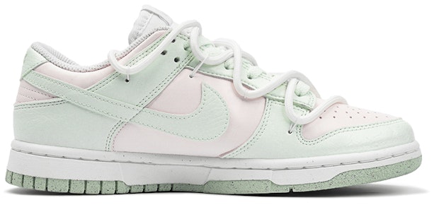 (W) 나이키 덩크 로우 '피치&그린' (커스텀) DN1431-102(TeamI-女款蜜桃青提L粉绿QD) Order (W) 나이키 덩크 로우 '피치&그린' (커스텀) DN1431-102(TeamI-女款蜜桃青提L粉绿QD)