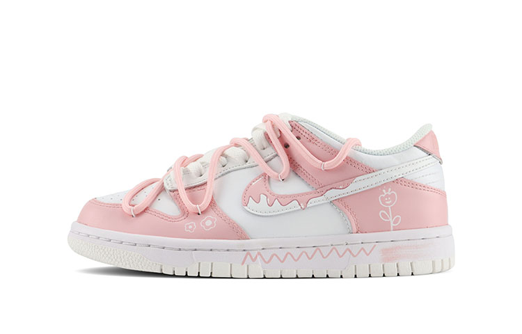 Buy (W) [Sepatu Kustom] Nike Dunk Low 'Peach Blossom' DH9765-100-465206