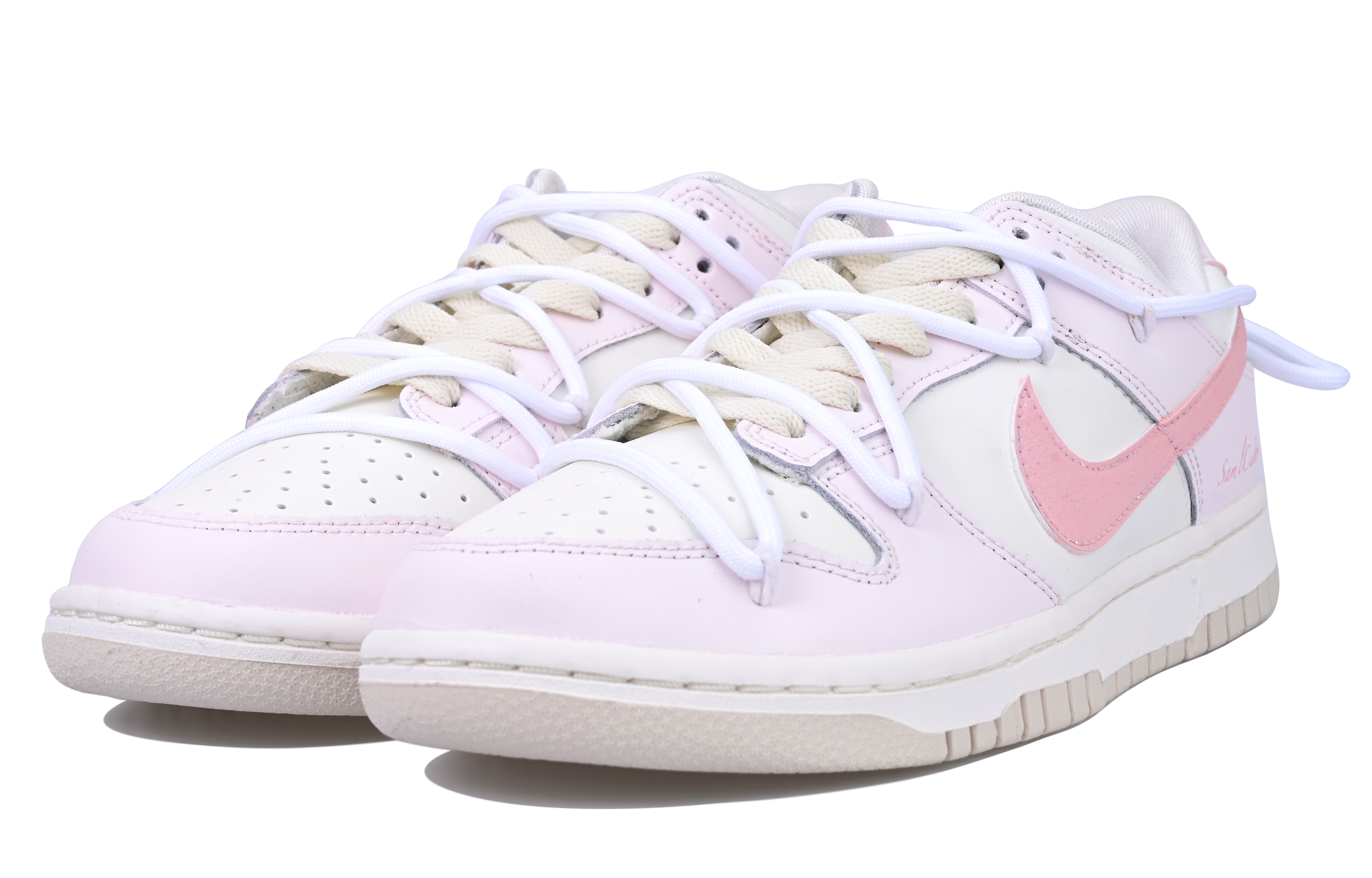 Order (W) [Kasur Custom] Nike Dunk Low 'Peach Daquiri Dopamine Deconstructed' DX5930-100(Team6-桃桃甘露-解构)