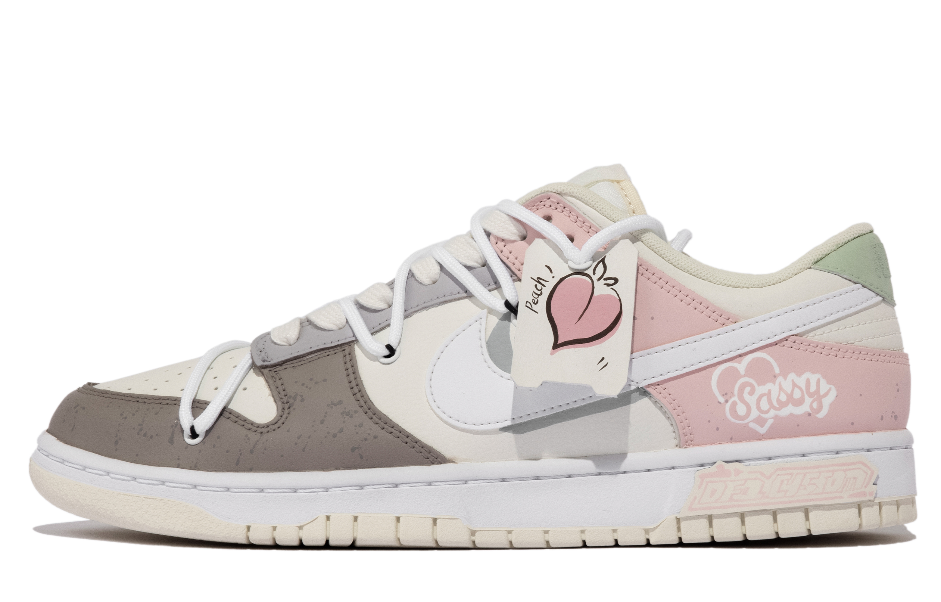 Buy (W) [Zapatillas Personalizadas] Nike Dunk Low 'Melocotón Oolong' DD1503-121(TeamM-女款蜜桃乌龙xhzz)