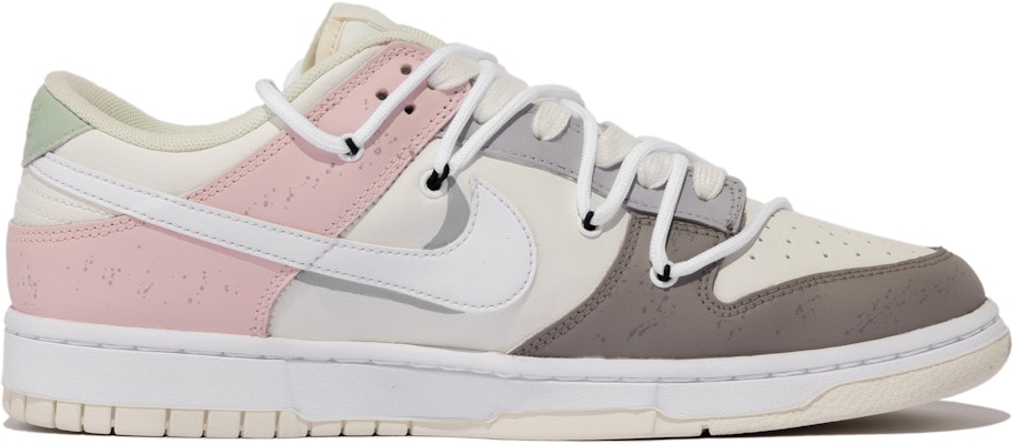 【客製化球鞋】Nike Dunk Low 蜜桃烏龍 清新 蜜桃 簡約 低筒 板鞋 女款 棕粉白 Order 【客製化球鞋】Nike Dunk Low 蜜桃烏龍 清新 蜜桃 簡約 低筒 板鞋 女款 棕粉白