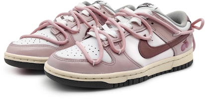 【訂製球鞋】 Nike Dunk Low 甜水果 蜜桃烏龍 簡約色彩 低筒 板鞋 女款 粉白黑 Lookbook 【訂製球鞋】 Nike Dunk Low 甜水果 蜜桃烏龍 簡約色彩 低筒 板鞋 女款 粉白黑