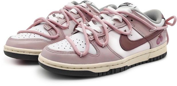【訂製球鞋】 Nike Dunk Low 甜水果 蜜桃烏龍 簡約色彩 低筒 板鞋 女款 粉白黑 Lookbook 【訂製球鞋】 Nike Dunk Low 甜水果 蜜桃烏龍 簡約色彩 低筒 板鞋 女款 粉白黑