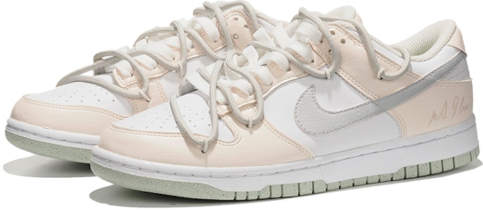 (W) 나이키 덩크 로우 '피치 우롱' (커스텀) DN1431-102(Team62-蜜桃乌龙) Lookbook (W) 나이키 덩크 로우 '피치 우롱' (커스텀) DN1431-102(Team62-蜜桃乌龙)