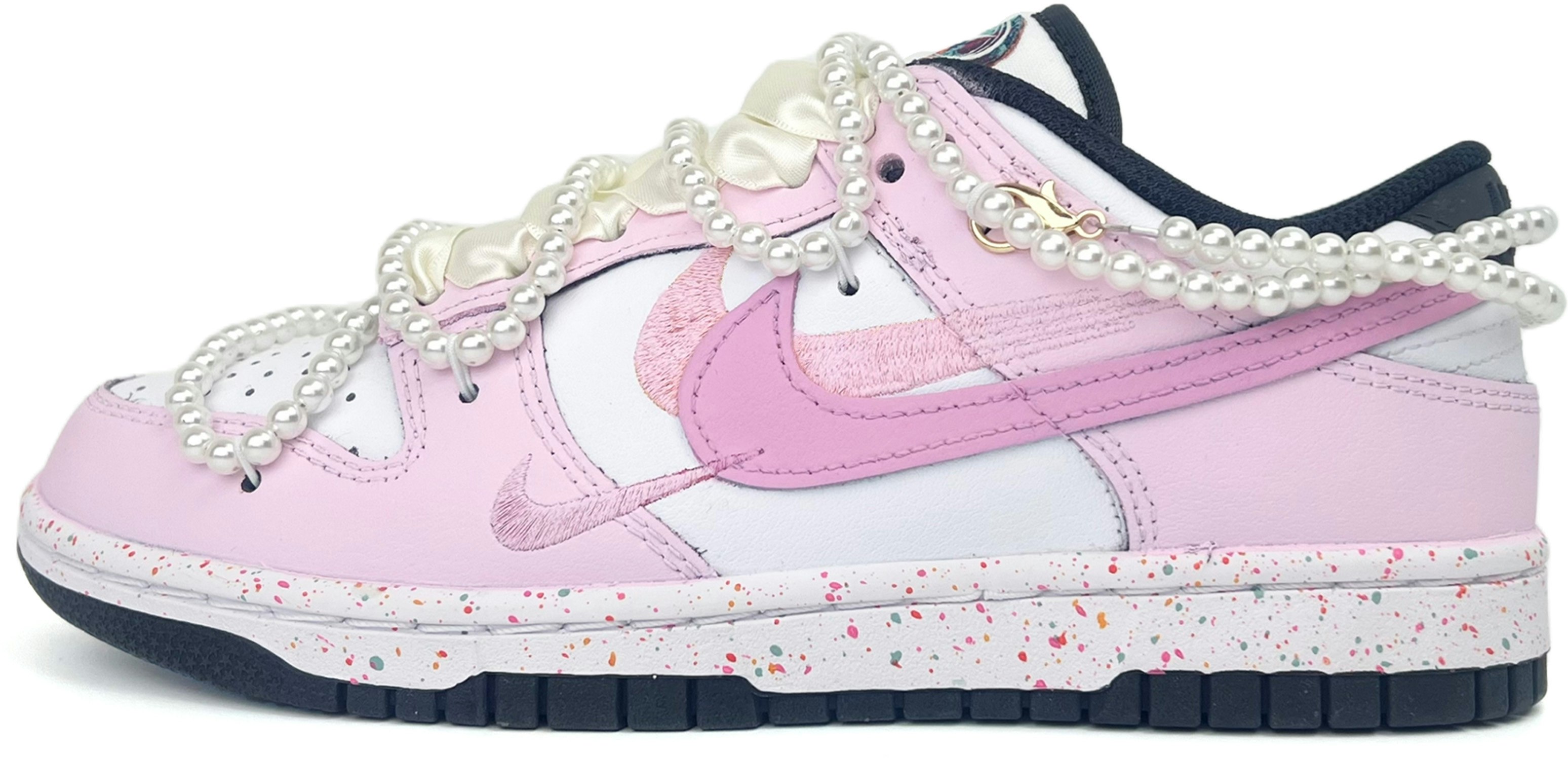 custom-shoes-women-nike-dunk-low-peach-swoosh-pearl-silk