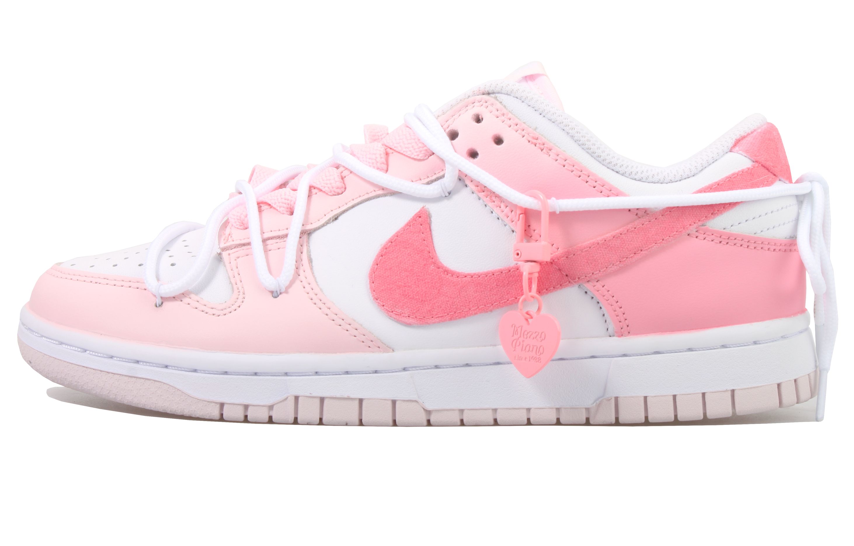 Buy (W) [Kasut Custom] Nike Dunk Low 'Peach Yogurt' FD1449-100(Team33-桃子酪酪-女款)