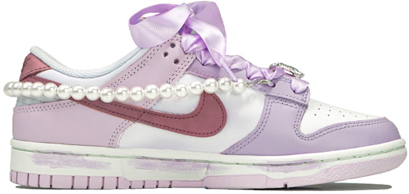 (W) 나이키 덩크 로우 '펄 튤립' (커스텀) DD1503-001(Team27-女款珍珠郁金香紫) Order (W) 나이키 덩크 로우 '펄 튤립' (커스텀) DD1503-001(Team27-女款珍珠郁金香紫)