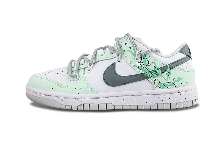 Buy (W) [定制鞋款] 耐克Dunk Low "光尘绿" DD1503-103(Team58-绿意生长）