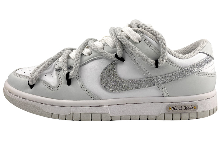 Order (W) [Sepatu Kustom] Nike Dunk Low 'Photon Dust' DD1503-103（Team180-灰色闪粉）