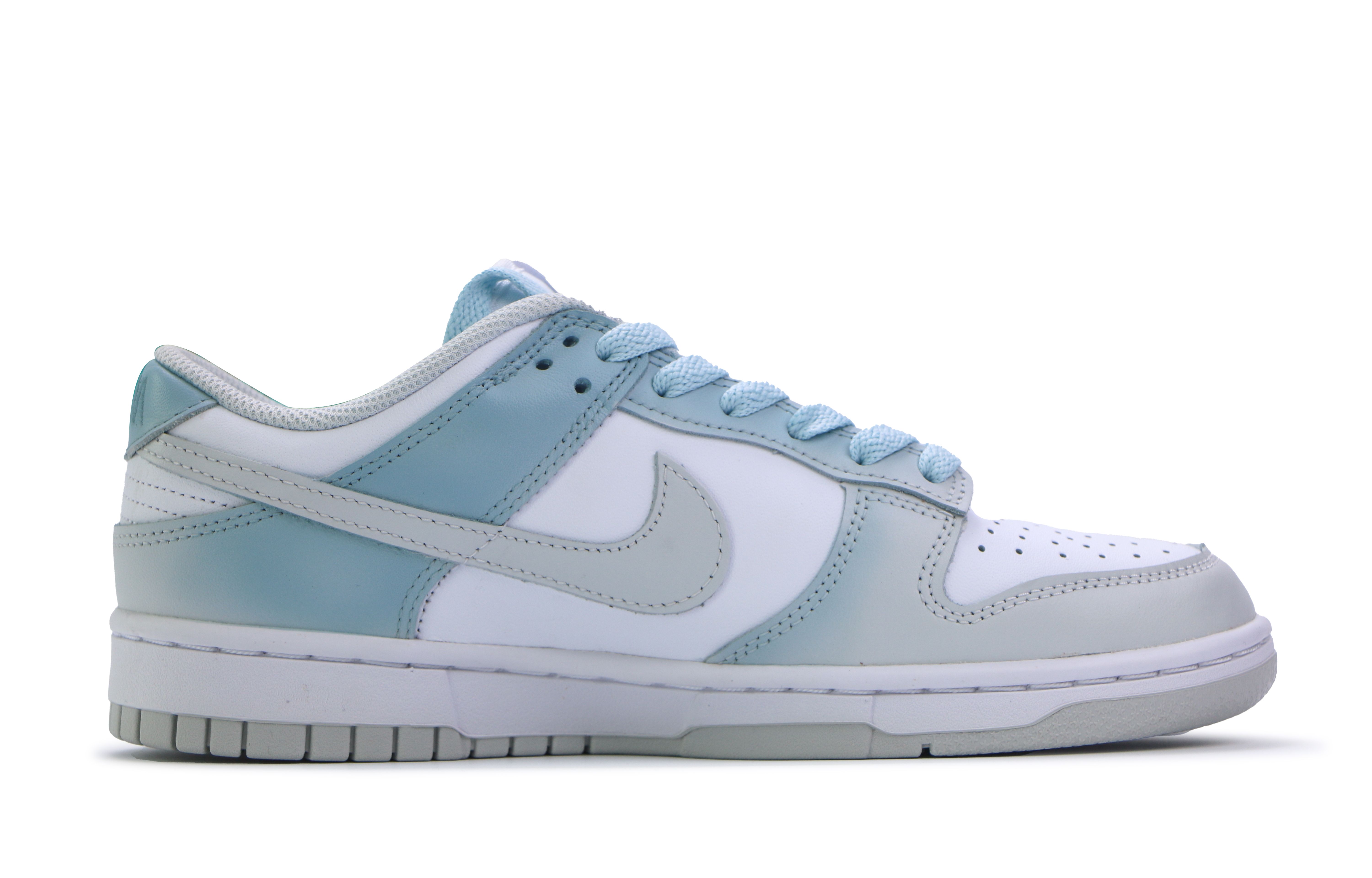 Order 【客製球鞋】 Nike Dunk Low Photon Dustu7231的塗鴉 清新 減震防滑 低筒 帆布鞋 女款 灰藍