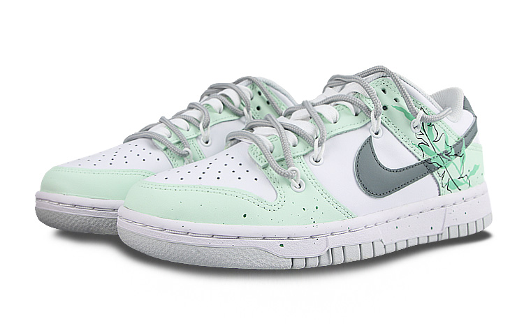 Lookbook (W) [定制鞋款] 耐克Dunk Low "光尘绿" DD1503-103(Team58-绿意生长）