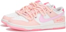 Lookbook 【訂製球鞋】Nike Dunk Low 字母 解構 高街 低筒 板鞋 女款 粉色