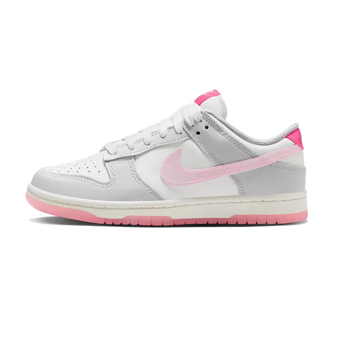 Details for 【訂製球鞋】Nike Dunk Low 字母 解構 高街 低筒 板鞋 女款 粉色