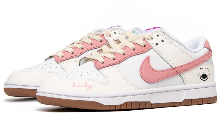 【訂製球鞋】Nike Dunk 莓莓小狗 考拉製造 夏日甜心 布貼 簡約 愛心 塗鴉 防滑耐磨 低筒 板鞋 女款 粉 Shop 【訂製球鞋】Nike Dunk 莓莓小狗 考拉製造 夏日甜心 布貼 簡約 愛心 塗鴉 防滑耐磨 低筒 板鞋 女款 粉