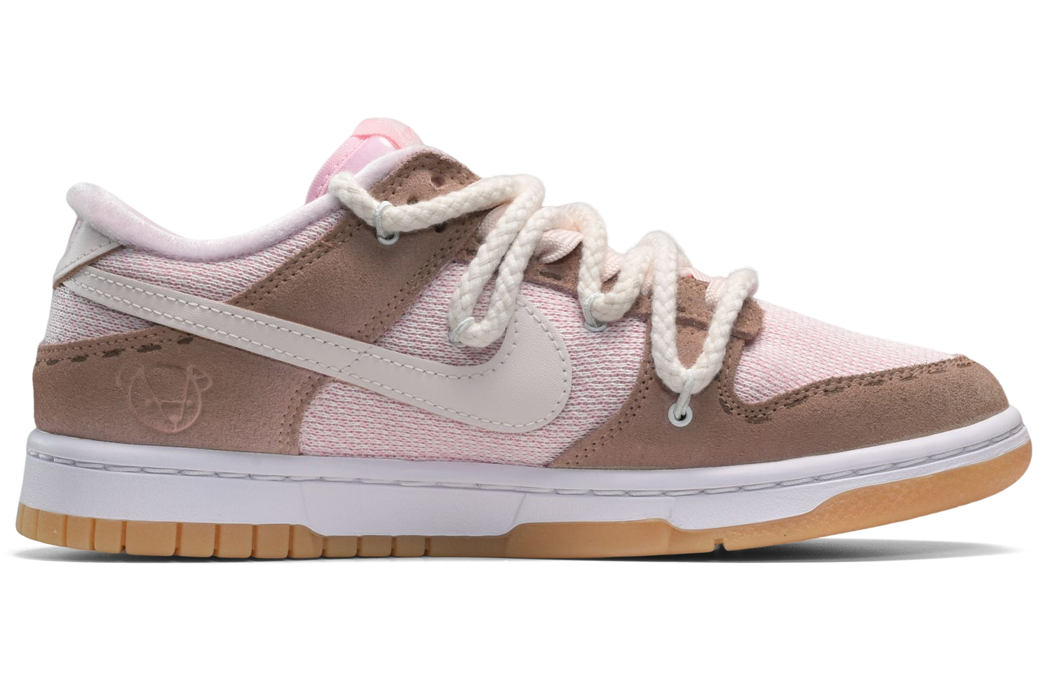 Order (W) [Sneakers Kustom] Nike Dunk Low 'Pink Brown Mud Kitty' DZ5318-640(TeamE-女款Kitty粉棕)