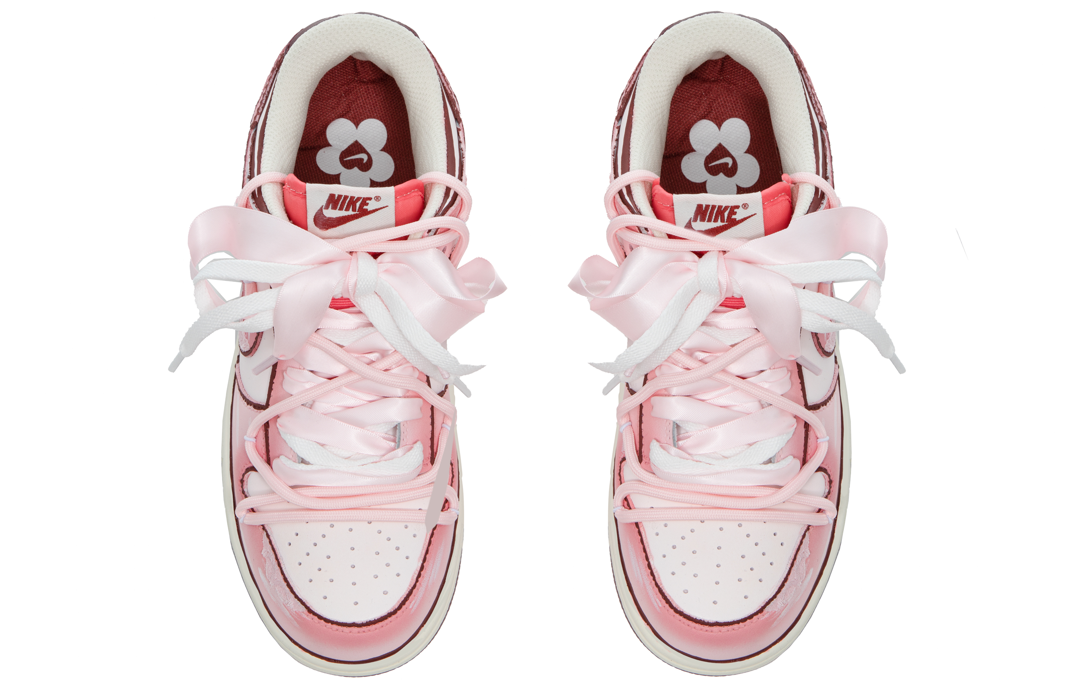 Purchase (W) [Zapatillas Personalizadas] Nike Dunk Low 'Pink Comic' HF0736-161（Team63-粉色限定）