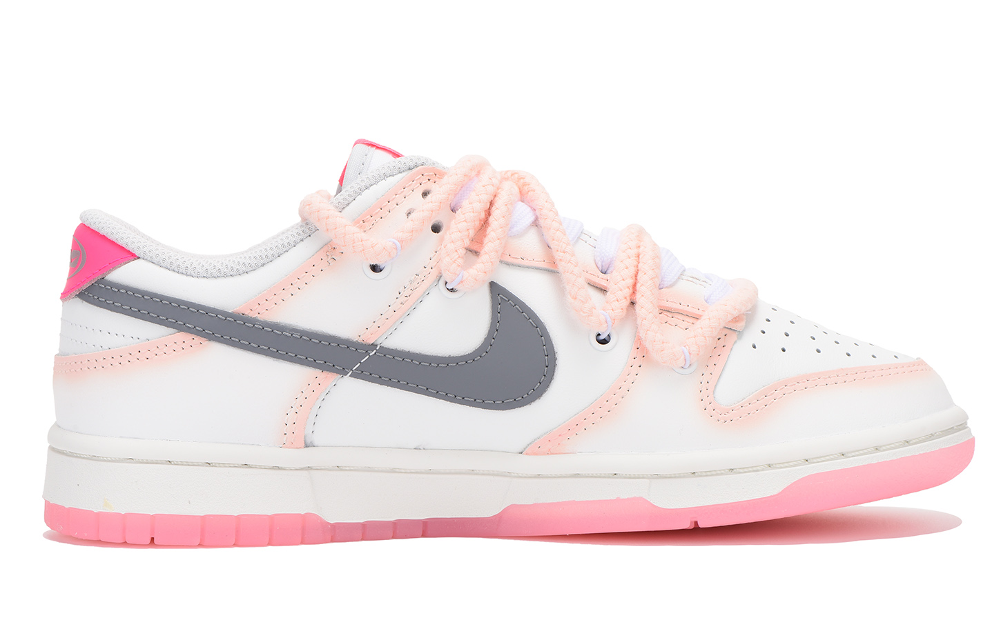 Order (W) [Kasut Rekaan Sendiri] Nike Dunk Low 'Pink Deconstructed Love' FN3451-161(Team59-女款粉爱心三)