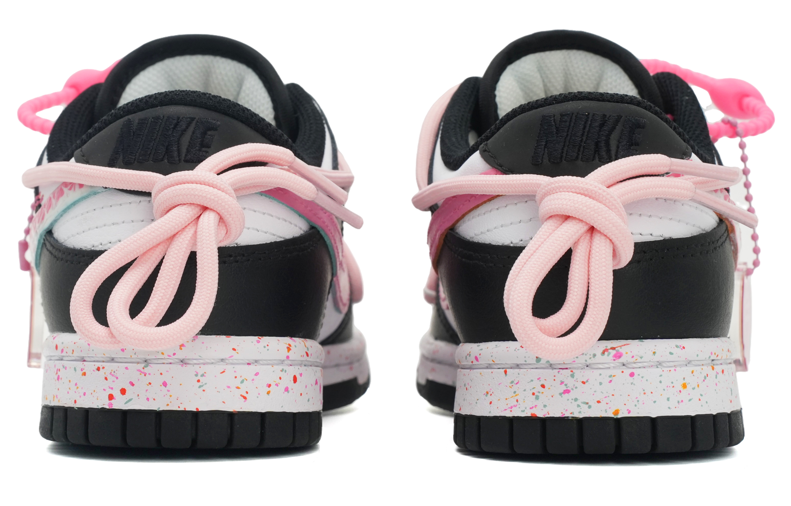 Shop (W) Zapatillas Nike Dunk Low 'Pink Flame Negro-Blanco-Latido' FD4623-131(Team35-怦然心动粉色火焰)