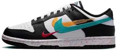 【定制球鞋】 Nike Dunk Low 怦然心動 粉色火焰 律動愛情告白三勾 甜酷風 解構綁帶休閒 低幫 板鞋 女款 黑白粉 Details for 【定制球鞋】 Nike Dunk Low 怦然心動 粉色火焰 律動愛情告白三勾 甜酷風 解構綁帶休閒 低幫 板鞋 女款 黑白粉