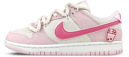(W) 【定制鞋款】耐克Dunk Low '粉红泡沫' DV3054-600(Team58-女款草莓珍珠奶茶) Buy (W) 【定制鞋款】耐克Dunk Low '粉红泡沫' DV3054-600(Team58-女款草莓珍珠奶茶)
