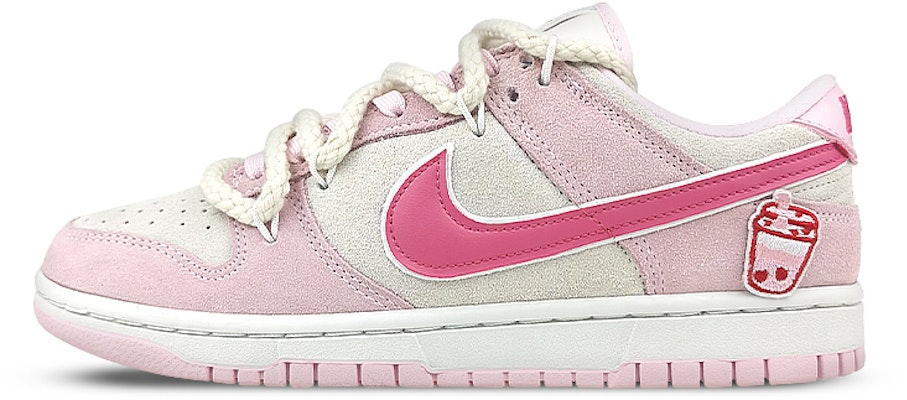 (W) 【定制鞋款】耐克Dunk Low '粉红泡沫' DV3054-600(Team58-女款草莓珍珠奶茶) Buy (W) 【定制鞋款】耐克Dunk Low '粉红泡沫' DV3054-600(Team58-女款草莓珍珠奶茶)