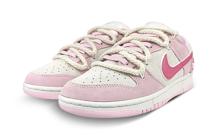 Lookbook (W) 【定制鞋款】耐克Dunk Low '粉红泡沫' DV3054-600(Team58-女款草莓珍珠奶茶)