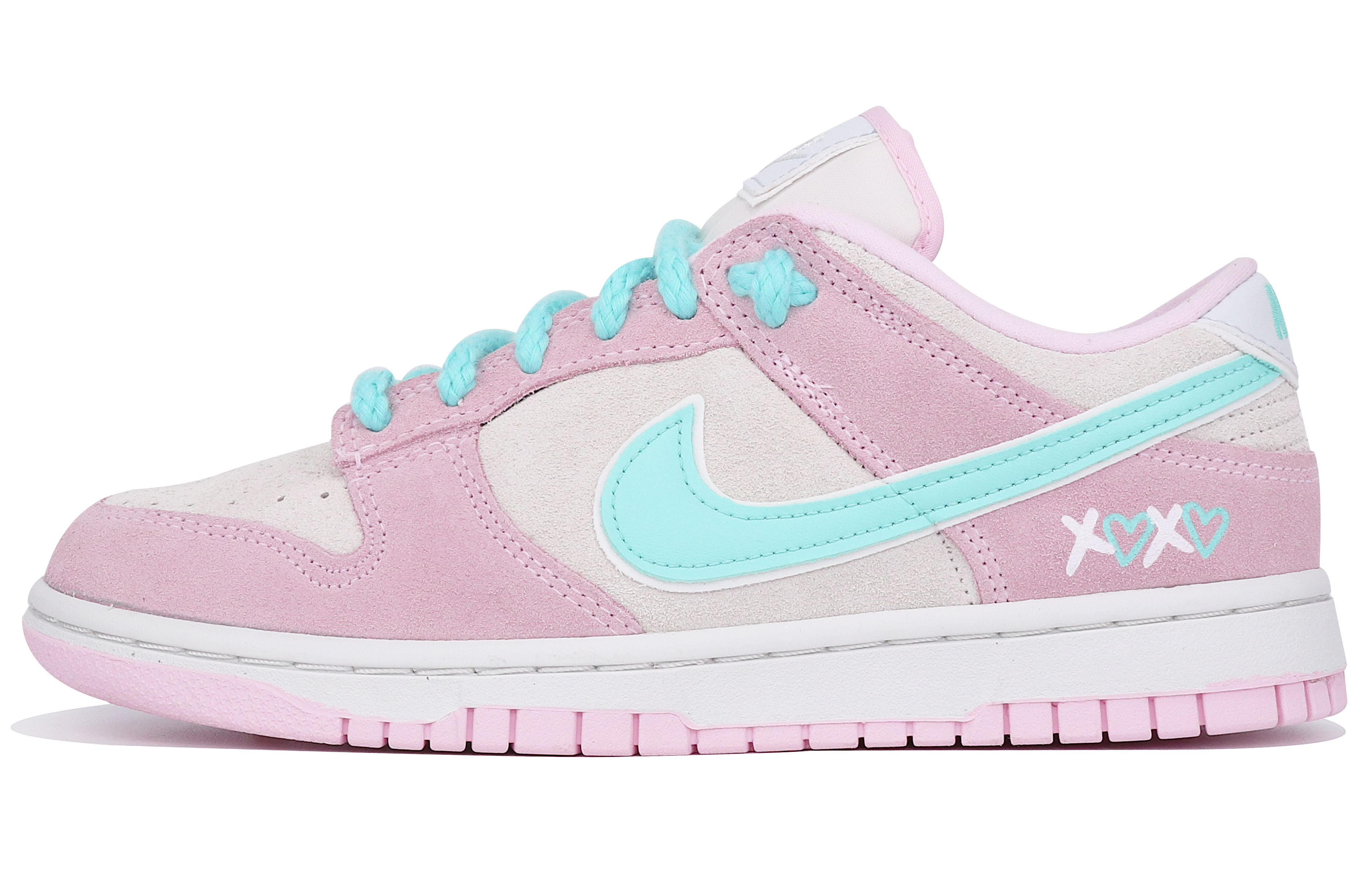 Order (W) [Zapatillas Personalizadas] Nike Dunk Low 'Pink Foam Graffiti' DV3054-600(TeamTen-女款蒂蓝S-BOX)