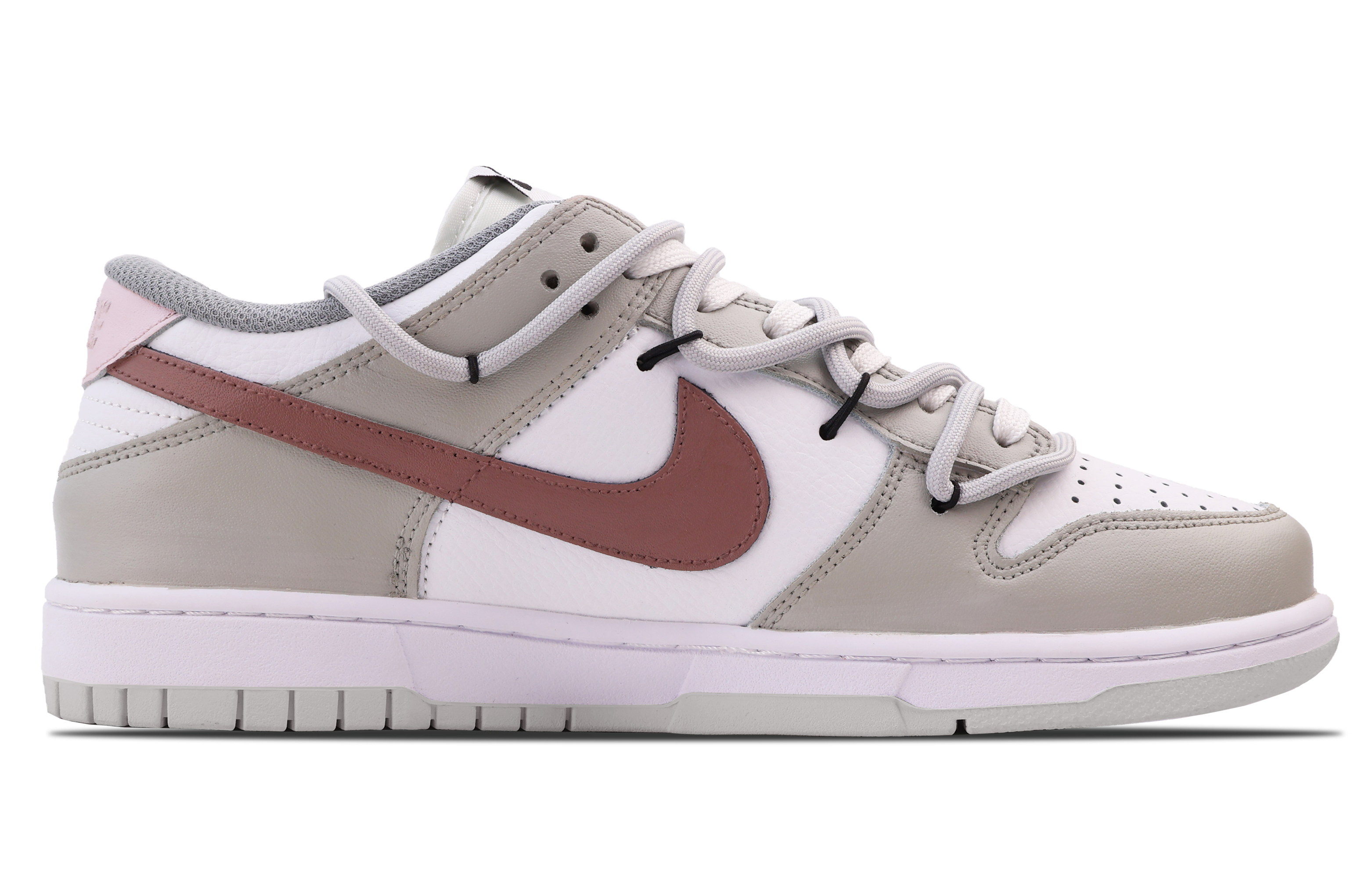 Order 【客製化球鞋】Nike Dunk Low 鴨寶寶 潮流高街 校園風 小眾高級 簡約 萬用 低筒 板鞋 女款 粉灰