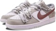 Lookbook 【客製化球鞋】Nike Dunk Low 鴨寶寶 潮流高街 校園風 小眾高級 簡約 萬用 低筒 板鞋 女款 粉灰
