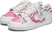 Shop 【訂製球鞋】Nike Dunk 低筒 粉紅颶風 巴比風 微笑雙勾 便簽 辣妹 甜酷 防滑 低筒 板鞋 女款 粉白