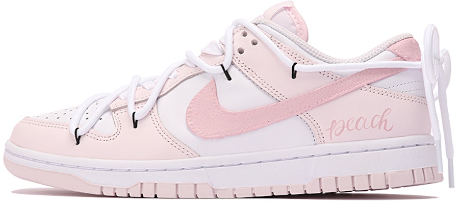 (W) Nike Dunk Low "Pink Maiden Deconstruidas" (Personalizadas) FD1449-100(TeamThree-女款淘气少女粉白) Buy (W) Nike Dunk Low "Pink Maiden Deconstruidas" (Personalizadas) FD1449-100(TeamThree-女款淘气少女粉白)