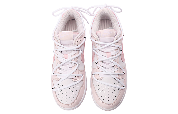 Shop (W) Nike Dunk Low "Pink Maiden Deconstruidas" (Personalizadas) FD1449-100(TeamThree-女款淘气少女粉白)