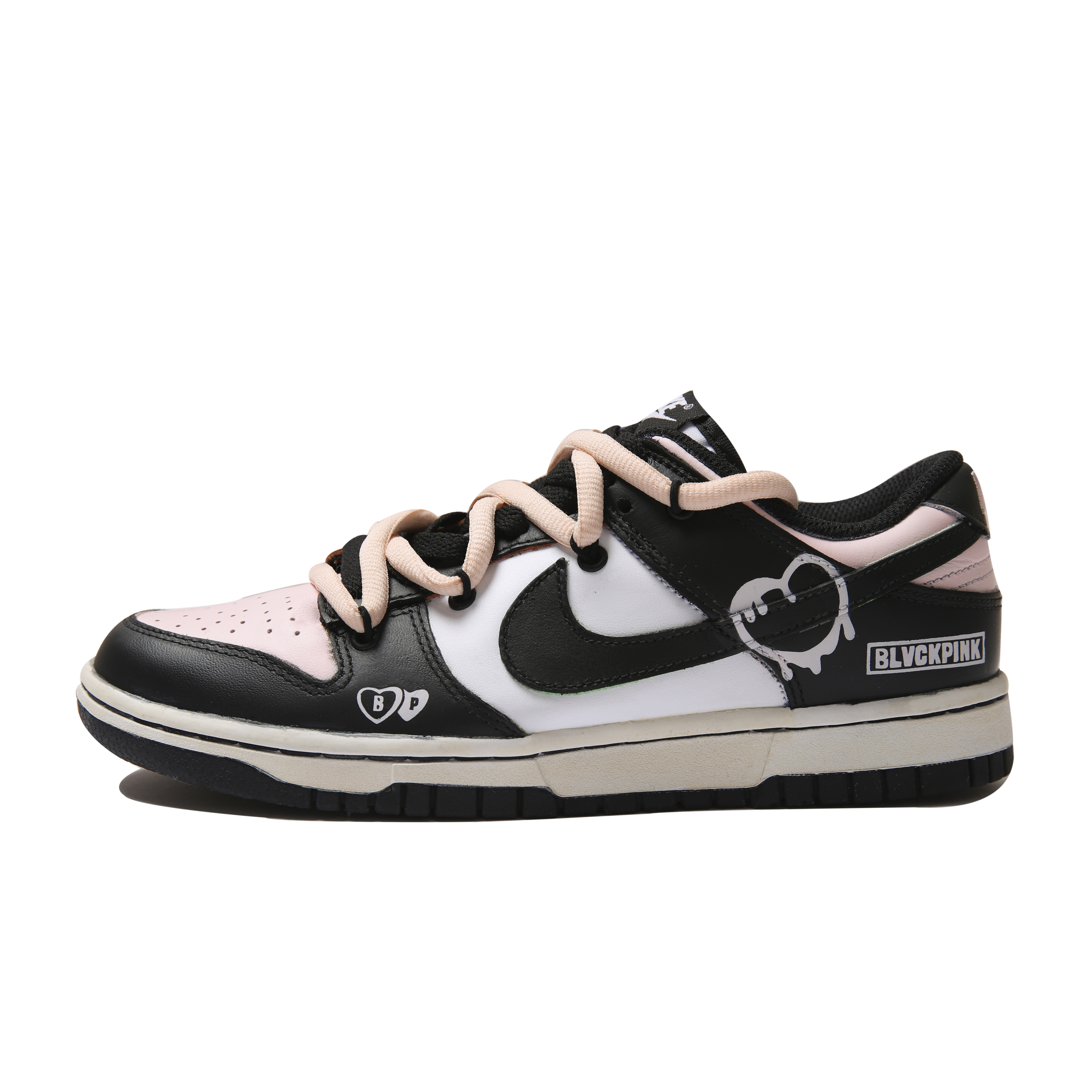 Buy (W) [Sepatu Custom] Nike Dunk Low 'Pink Mocha Sweetheart' DD1503-106(Team6-粉墨甜心-甜酷)