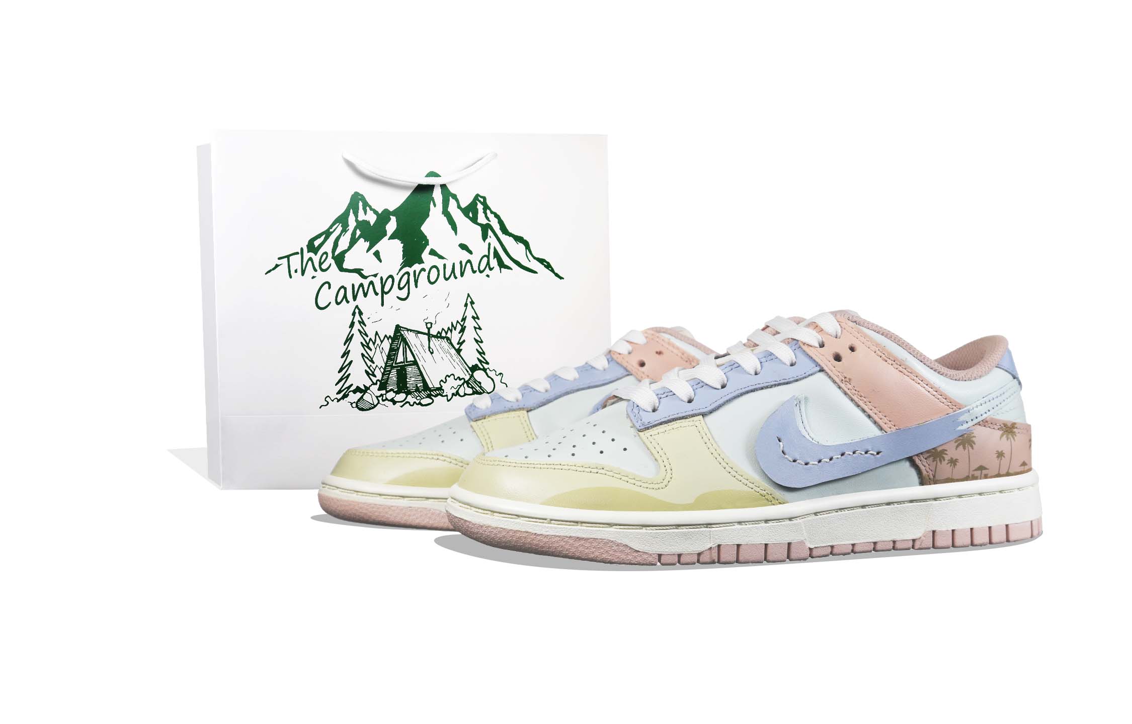 Buy (W) カスタムシューズ】(女性) ナイキ ダンク ロー 'ピンク オックスフォード' DD1503-601(Team36-女款户外风)