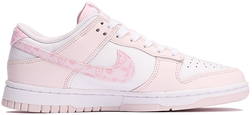 (W) 나이키 덩크 로우 '핑크 페이즐리' (커스텀) FD1449-100(TeamThree-女款腰果花粉白) Order (W) 나이키 덩크 로우 '핑크 페이즐리' (커스텀) FD1449-100(TeamThree-女款腰果花粉白)