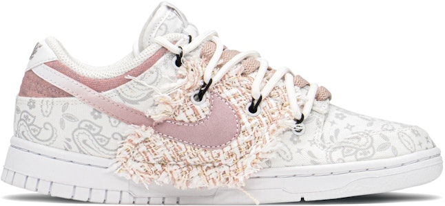 (W) ナイキ ダンク LOW ピンクペイズリー (カスタム) DJ9955-100(TeamA-DK女小香风粉S-BOX) Order (W) ナイキ ダンク LOW ピンクペイズリー (カスタム) DJ9955-100(TeamA-DK女小香风粉S-BOX)