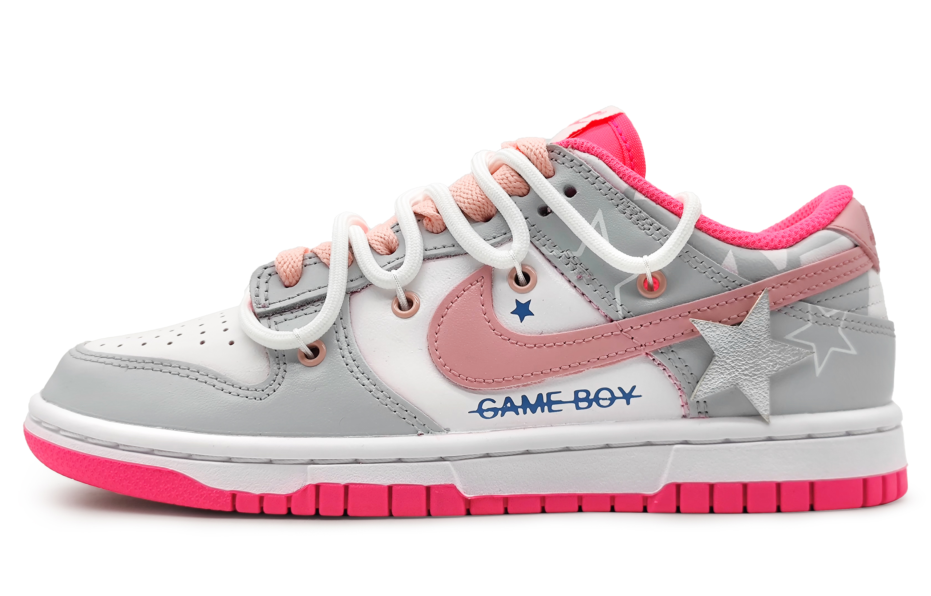 Buy (W) 나이키 덩크 로우 '핑크 펄 화이트' (커스텀) DZ5196-600-444441