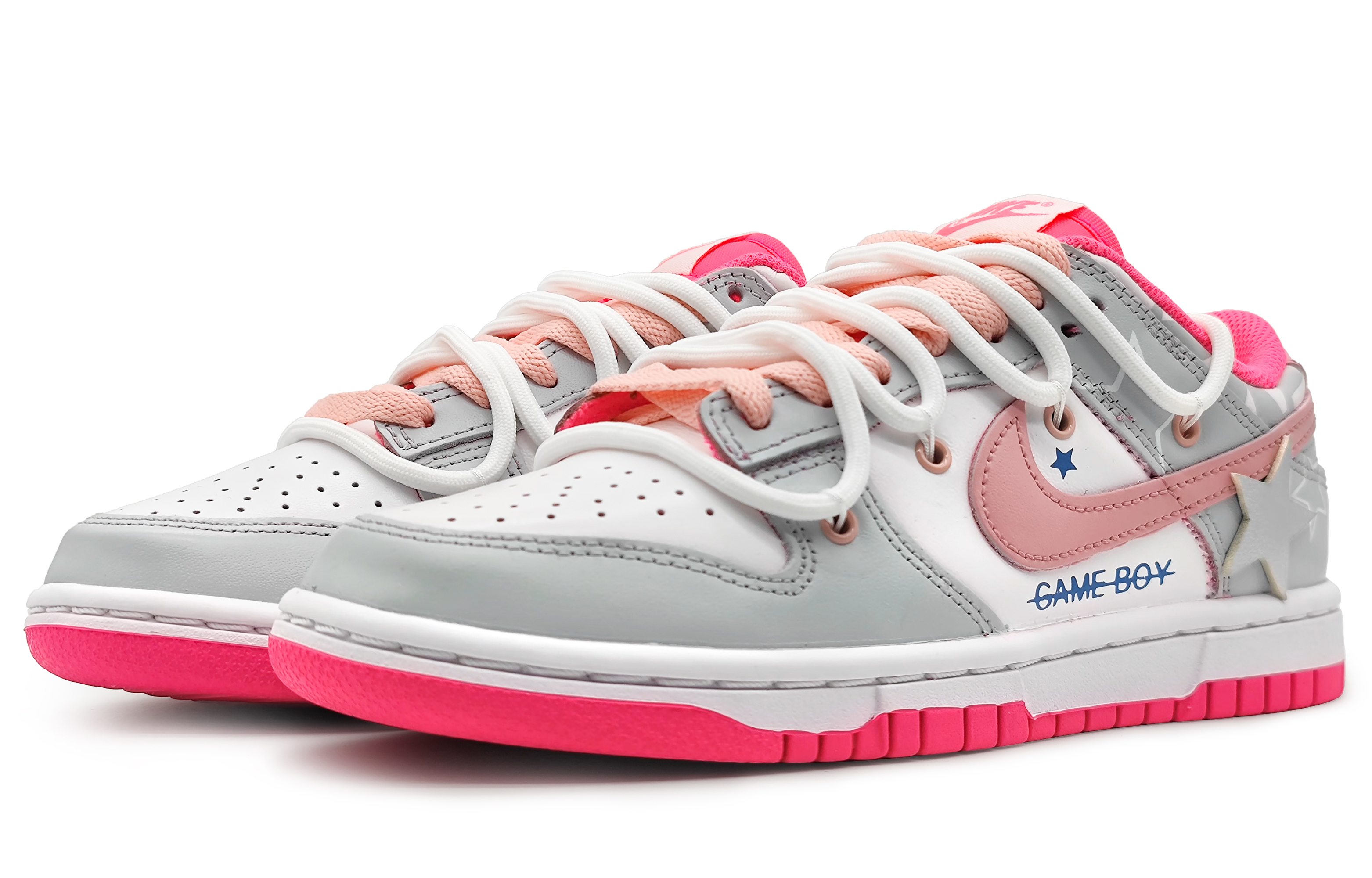 Lookbook (W) 나이키 덩크 로우 '핑크 펄 화이트' (커스텀) DZ5196-600-444441