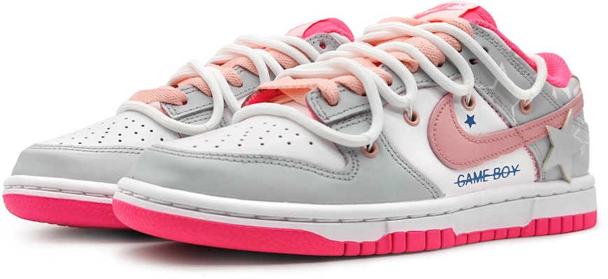 (W) 나이키 덩크 로우 '핑크 펄 화이트' (커스텀) DZ5196-600-444441 Lookbook (W) 나이키 덩크 로우 '핑크 펄 화이트' (커스텀) DZ5196-600-444441