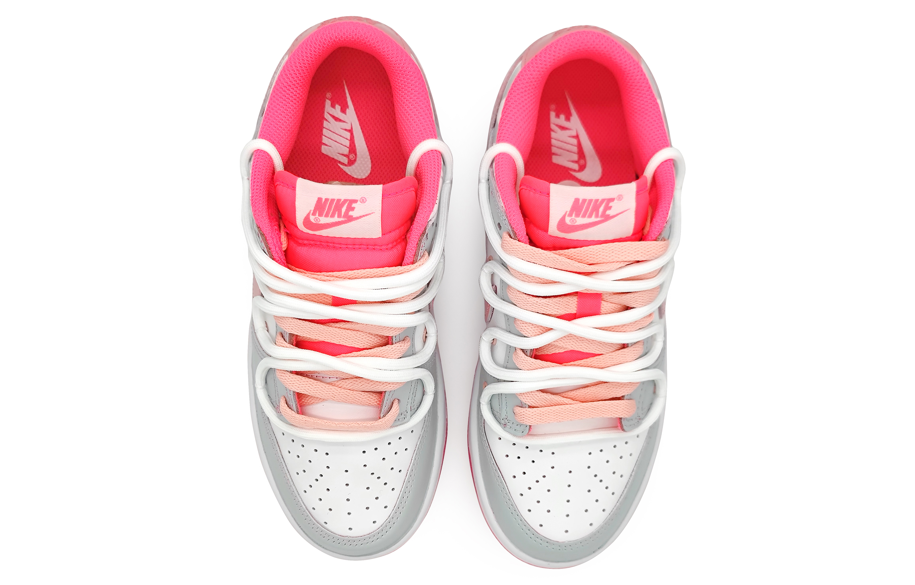 Shop (W) 나이키 덩크 로우 '핑크 펄 화이트' (커스텀) DZ5196-600-444441